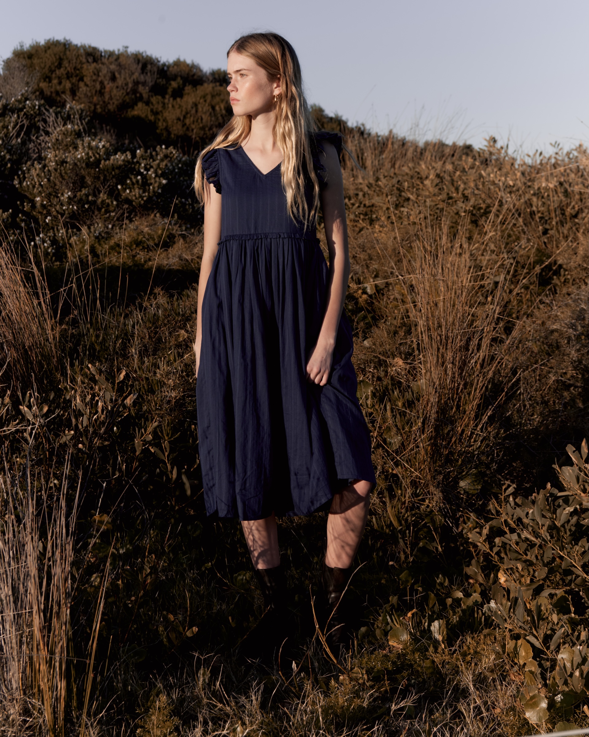 Sophie in Indigo Blue