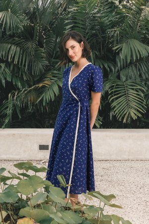 Lucille in Moonlit Field