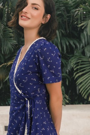 Lucille in Moonlit Field