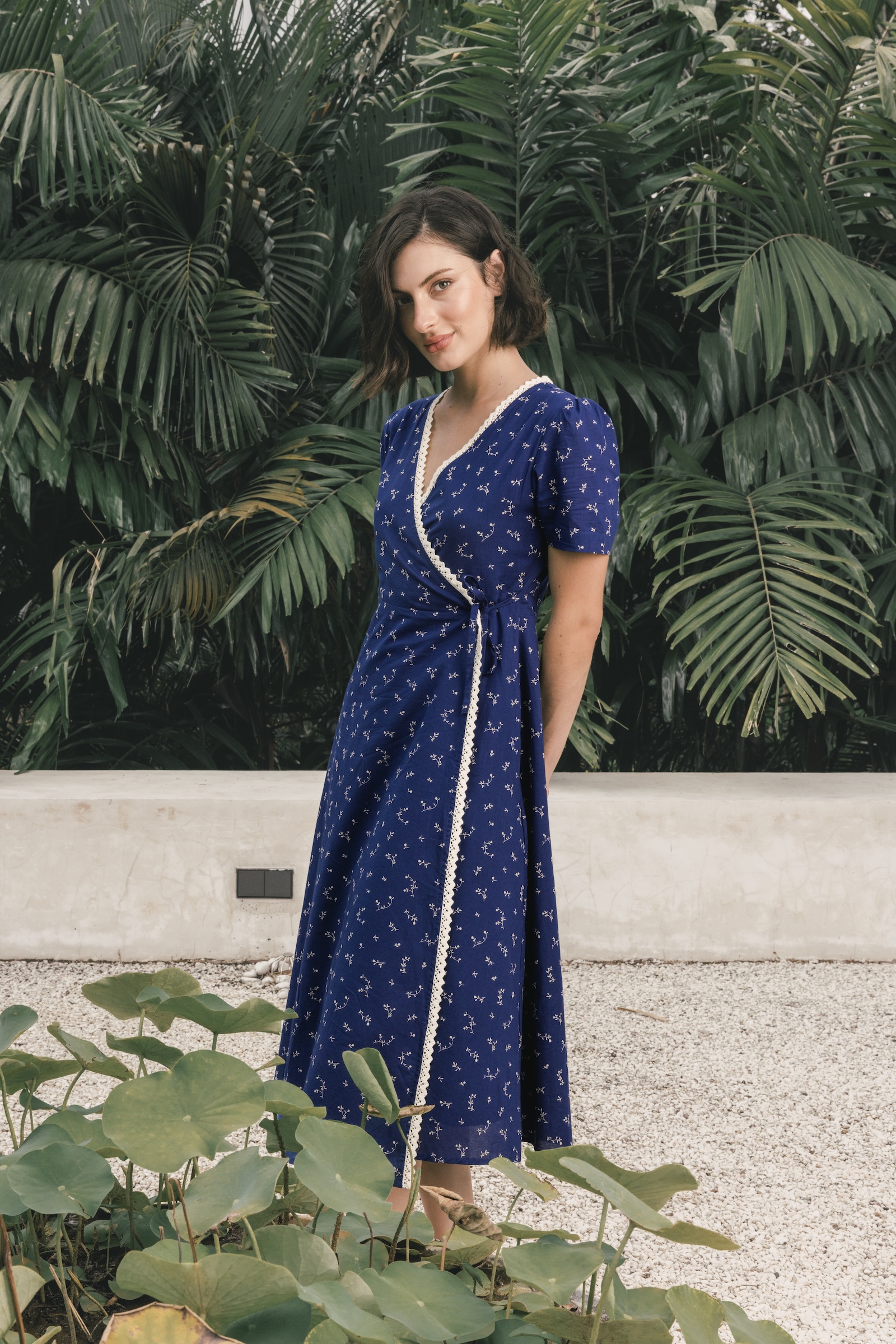 Lucille in Moonlit Field