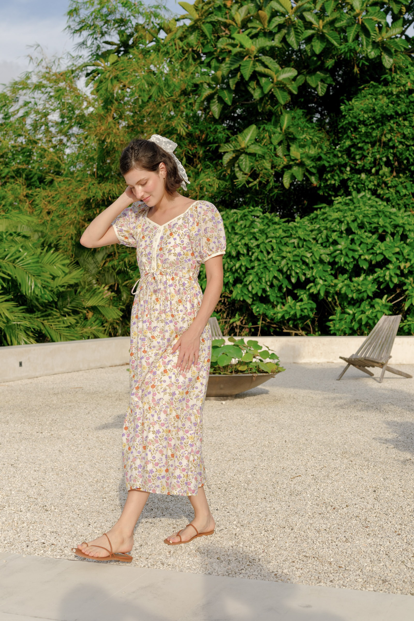 Irene in Garden Whispers