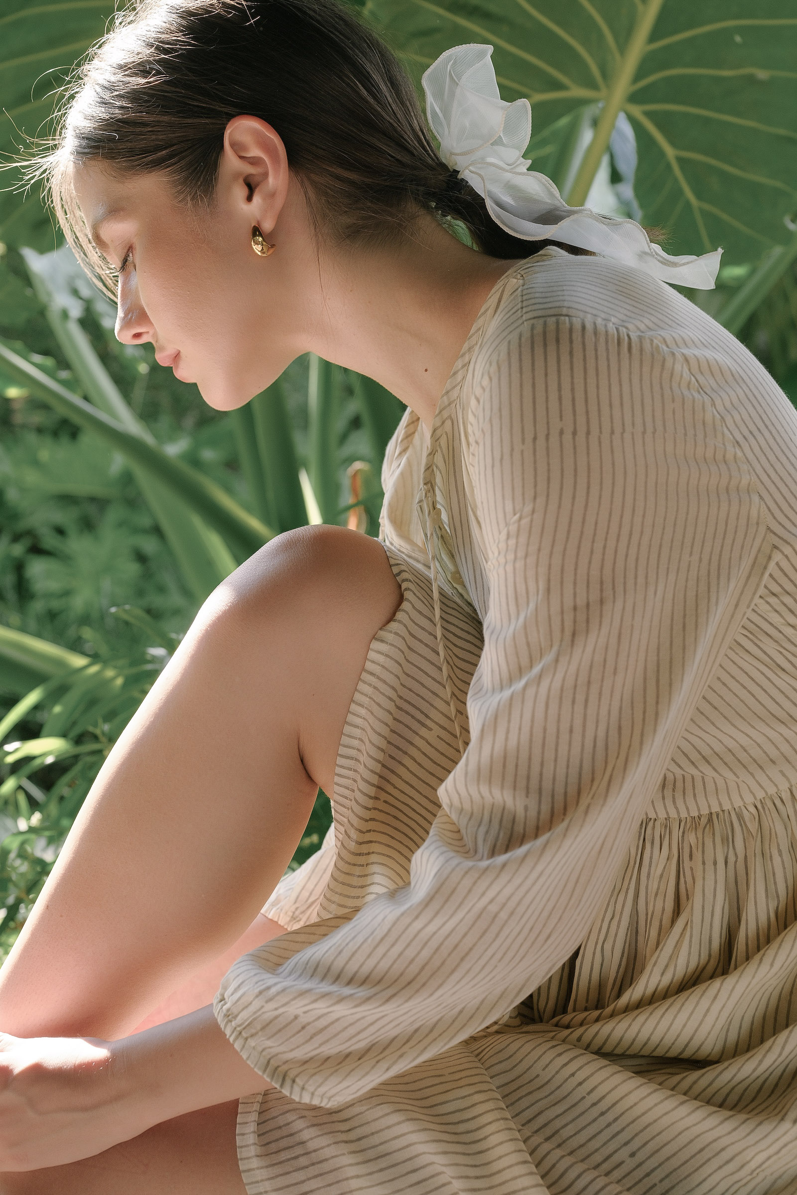 Corin in Ash Stripes