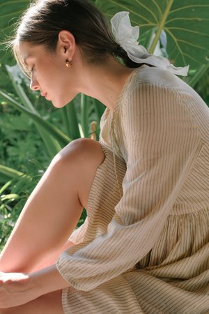 Corin in Ash Stripes