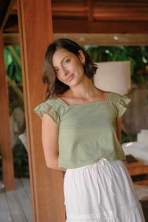 Arlow Top in Sage